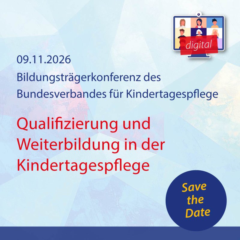 Bildungstr&auml;gerkonferenz am 9.11.2026