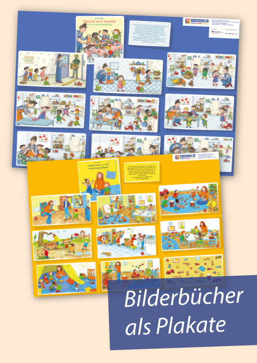 Bilderbücher als Plakat
