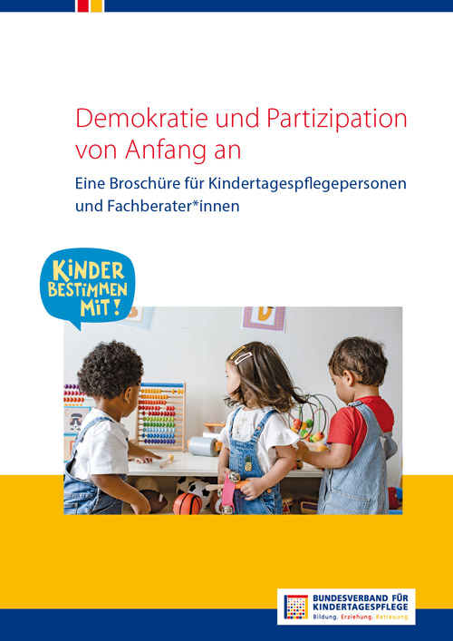 Broschüre: Demokratie und Partizipation von Anfang an